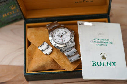 Rolex Explorer II 16570 Polar