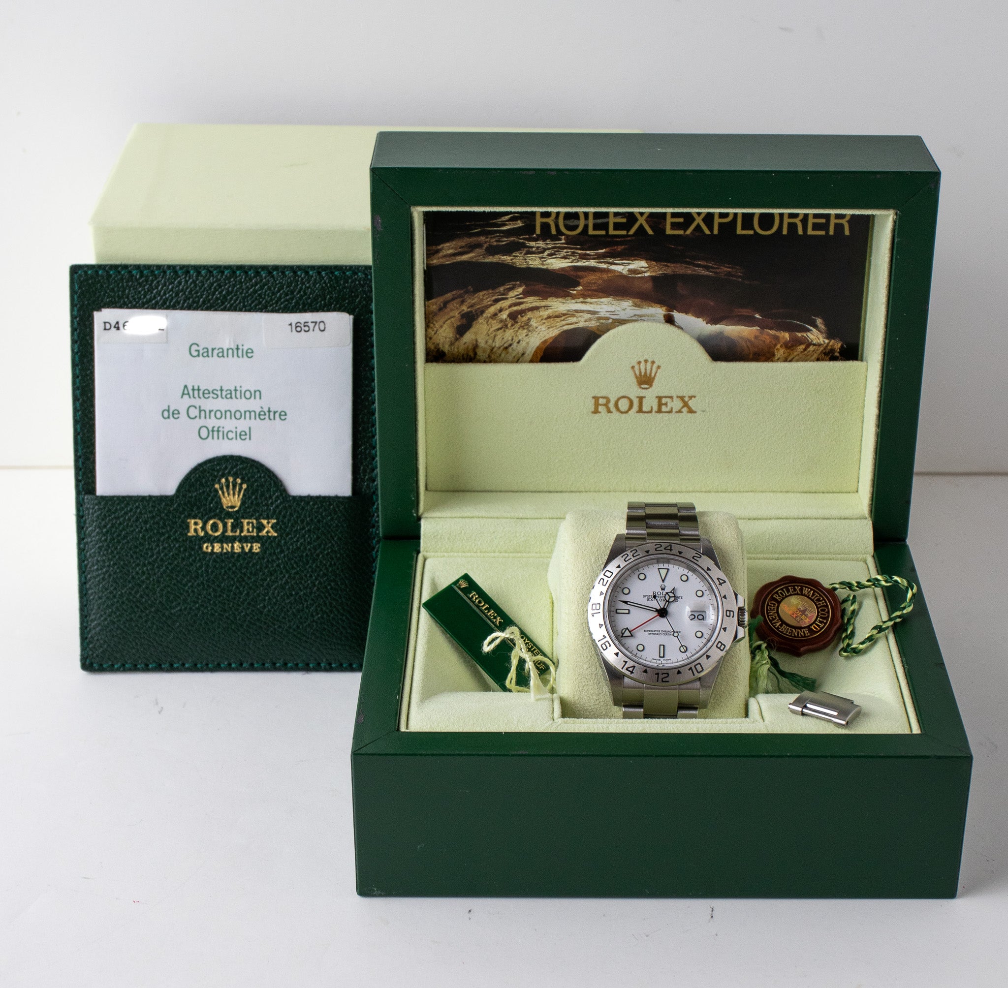 Rolex Explorer II 16570 Polar