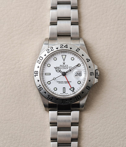 Rolex Explorer II 16570 Polar 'Engraved Rehaut'