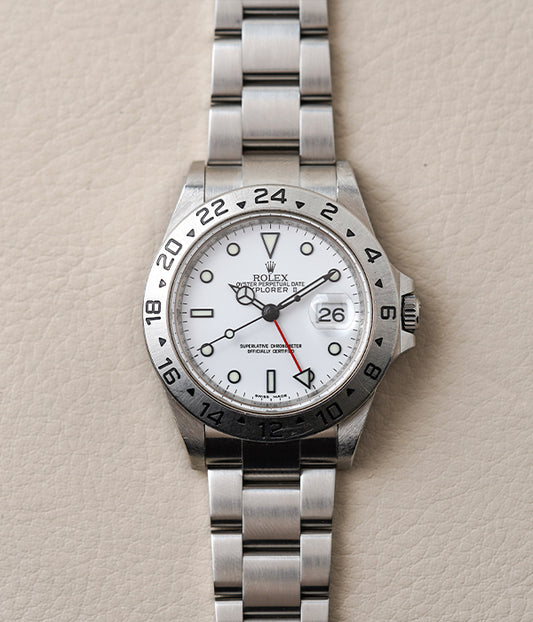 Rolex Explorer II 16570 Polar 'Engraved Rehaut'