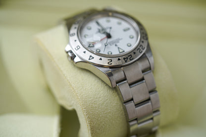 Rolex Explorer II 16570 Polar 'Engraved Rehaut'