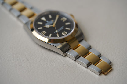 Rolex Explorer I Two Tone 124273
