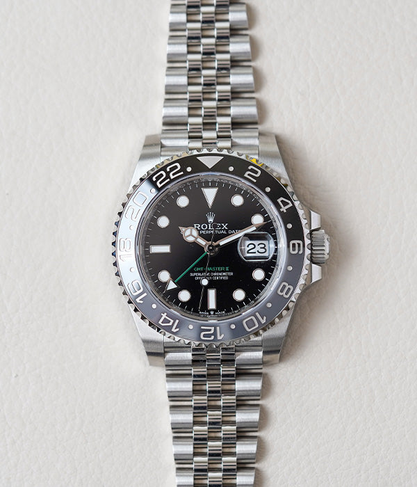 Rolex GMT Master II 126710GRNR 'Bruce Wayne' Jubilee