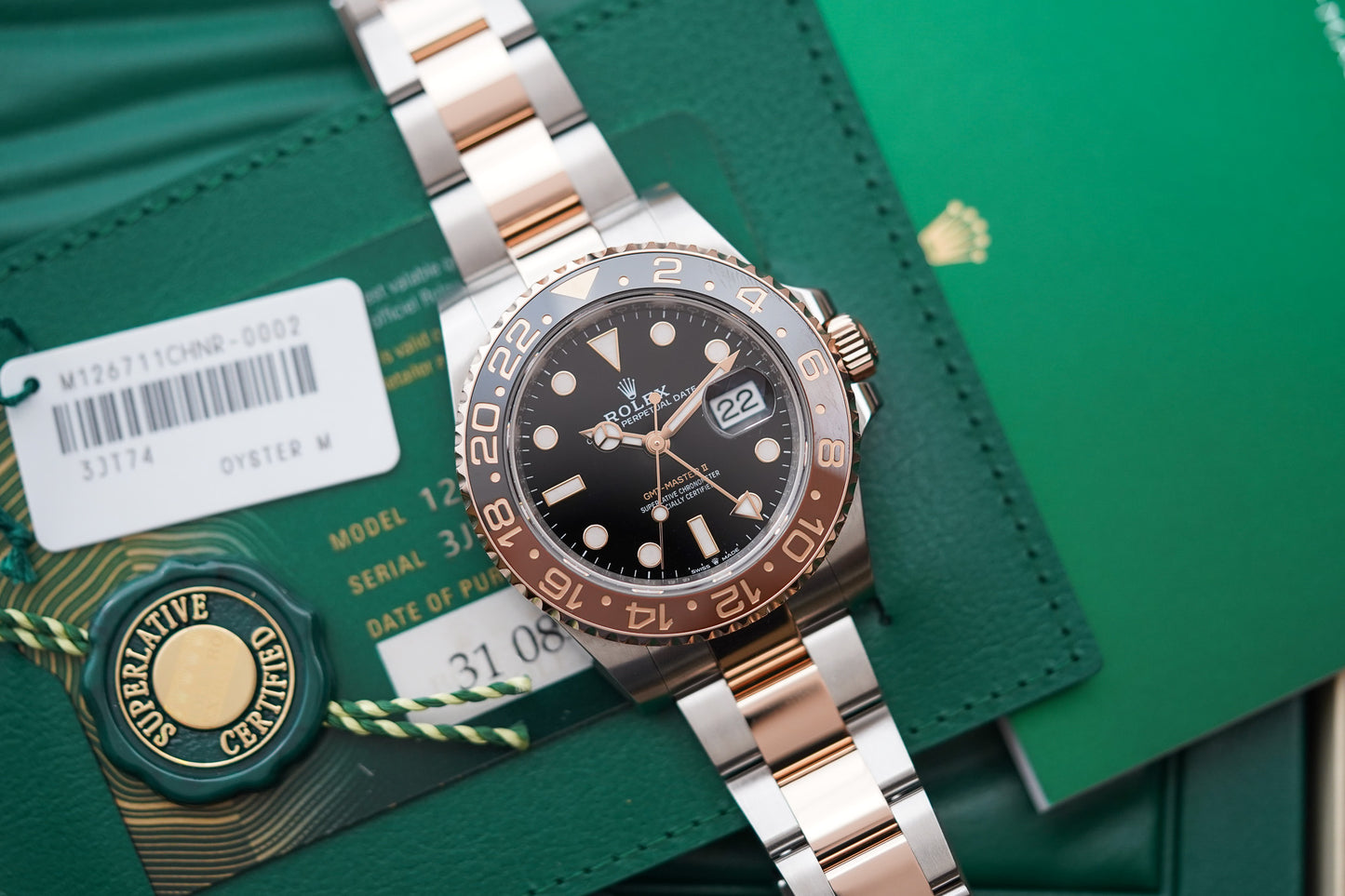 Rolex GMT Master II 126711CHNR Rootbeer