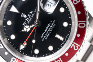 Rolex GMT Master II 16710 Coke "Error Stick Dial"