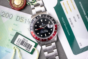 Rolex GMT Master II 16710 Coke "Error Stick Dial"