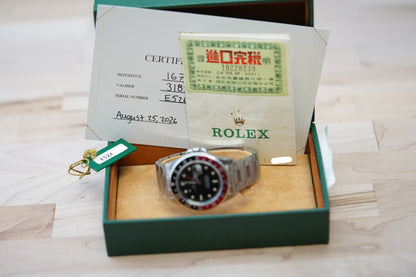 1990 Rolex GMT Master II 16710 'Coke'