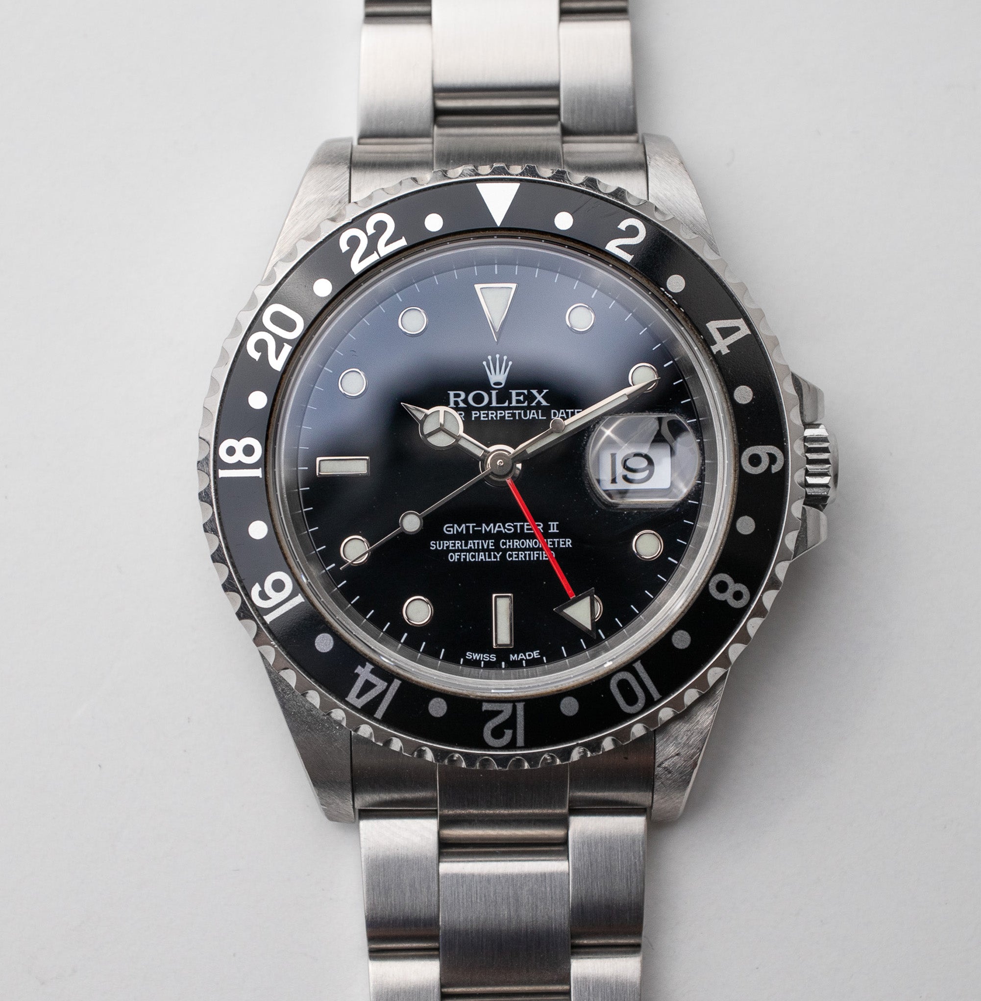 Rolex GMT Master II Black 16710