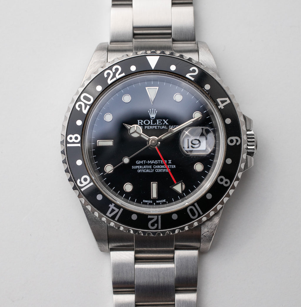 Rolex GMT Master II Black 16710