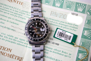 Rolex GMT Master II Black 16710