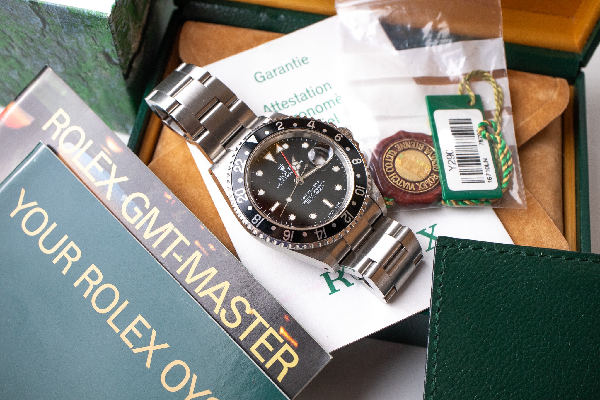 Rolex GMT Master II Black 16710