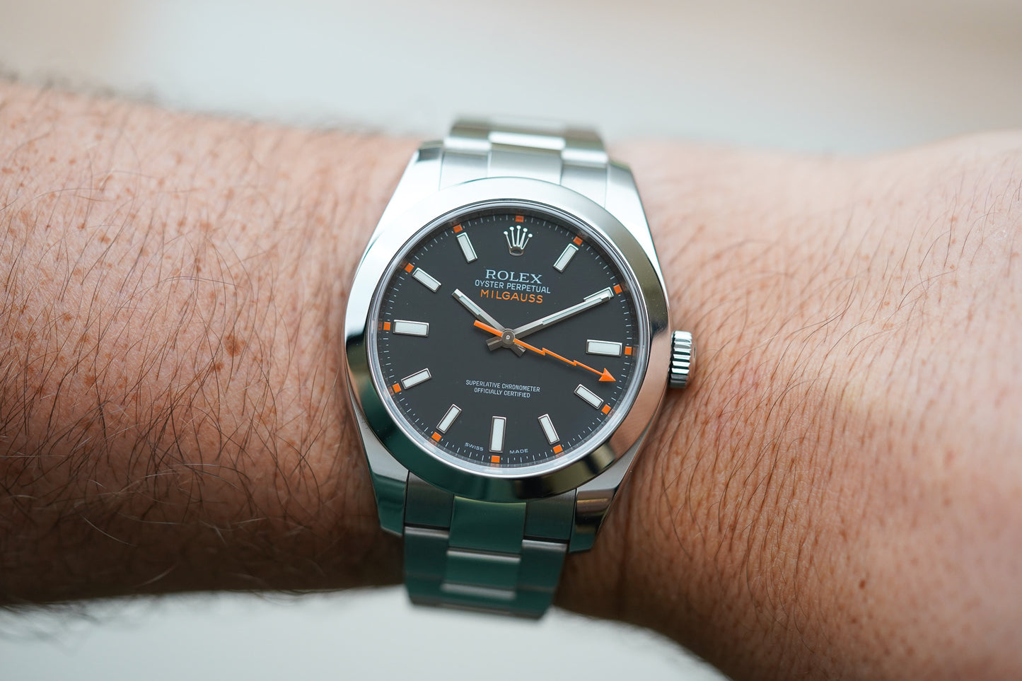 Rolex Milgauss 116400 Black