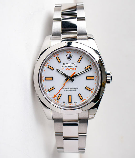 White milgauss hotsell