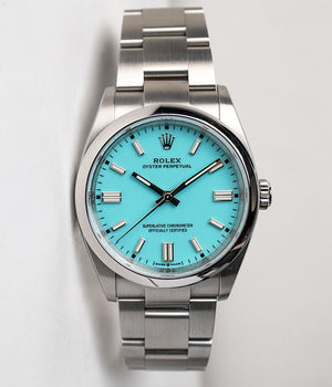 Rolex OP 36 Tiffany Blue 126000