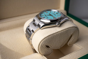Rolex OP 36 Tiffany Blue 126000