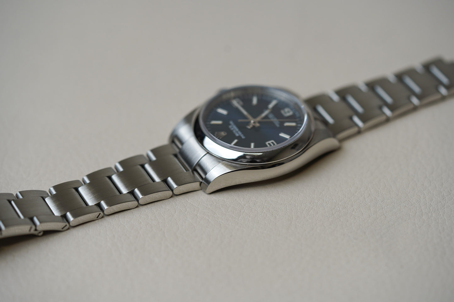 Rolex Oyster Perpetual 36 Blue Arabic Dial 116000