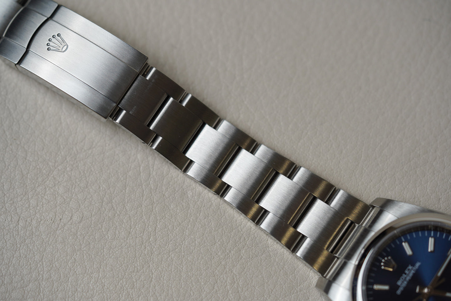 Rolex Oyster Perpetual 36 Blue Arabic Dial 116000