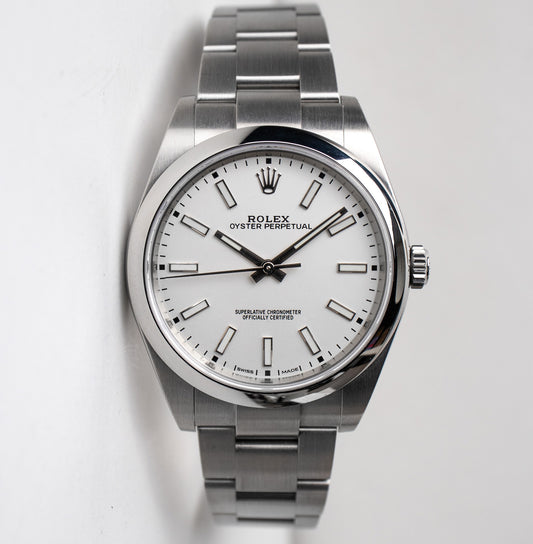Rolex Oyster Perpetual 39 White 114300
