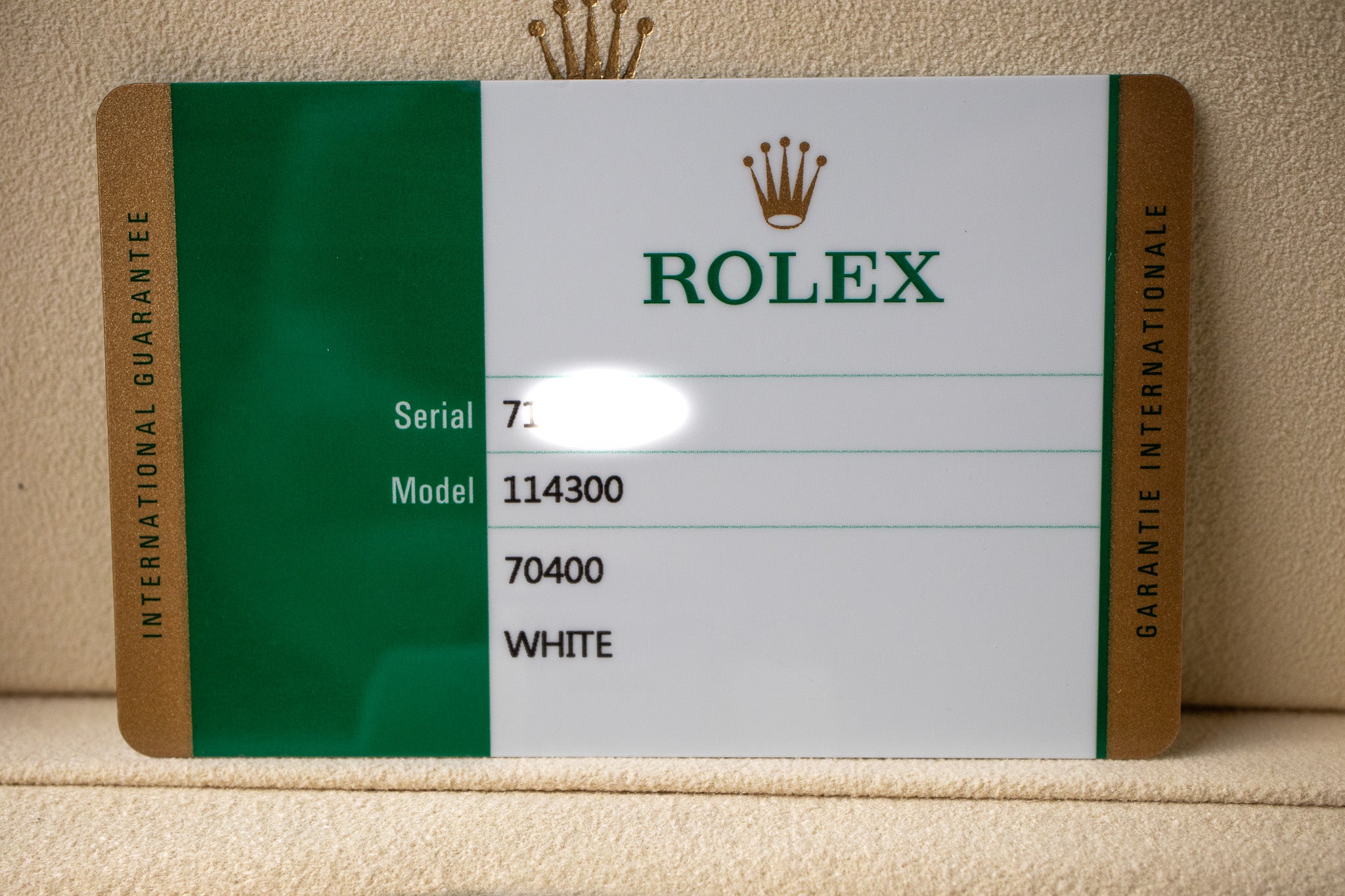 Rolex Oyster Perpetual 39 White 114300