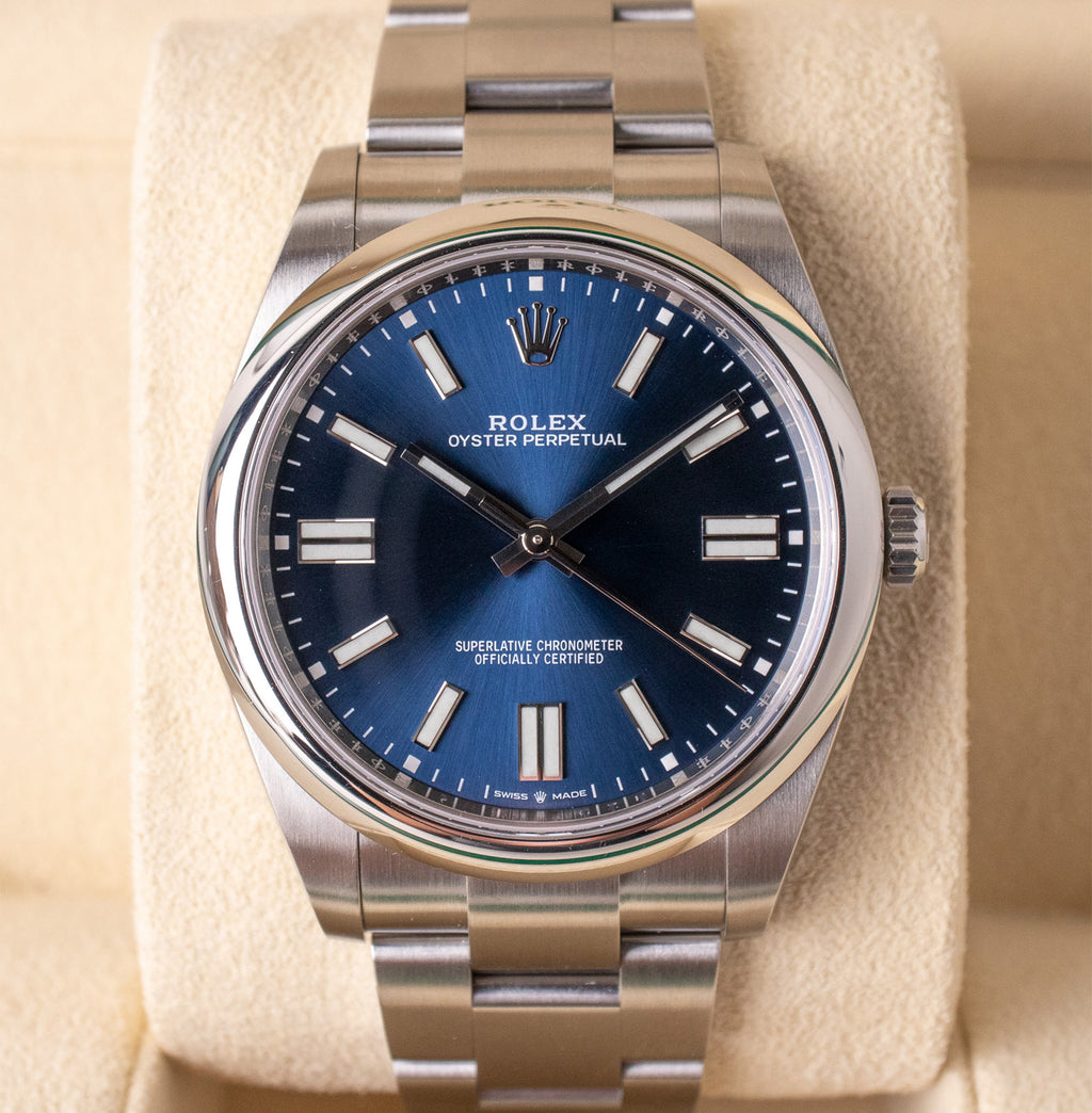 Rolex Oyster Perpetual 41 124300 Blue