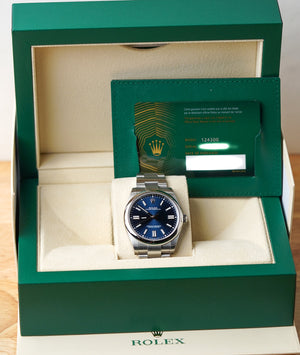 Rolex Oyster Perpetual 41 Blue 124300