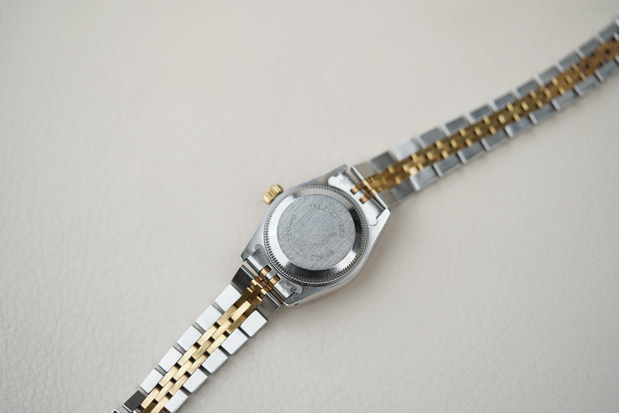 Rolex Oyster Perpetual Date 69173 Champagne Dial