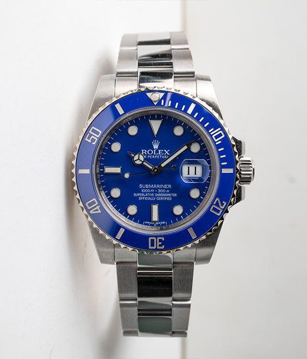 Rolex Submariner 116619LB "Smurf"
