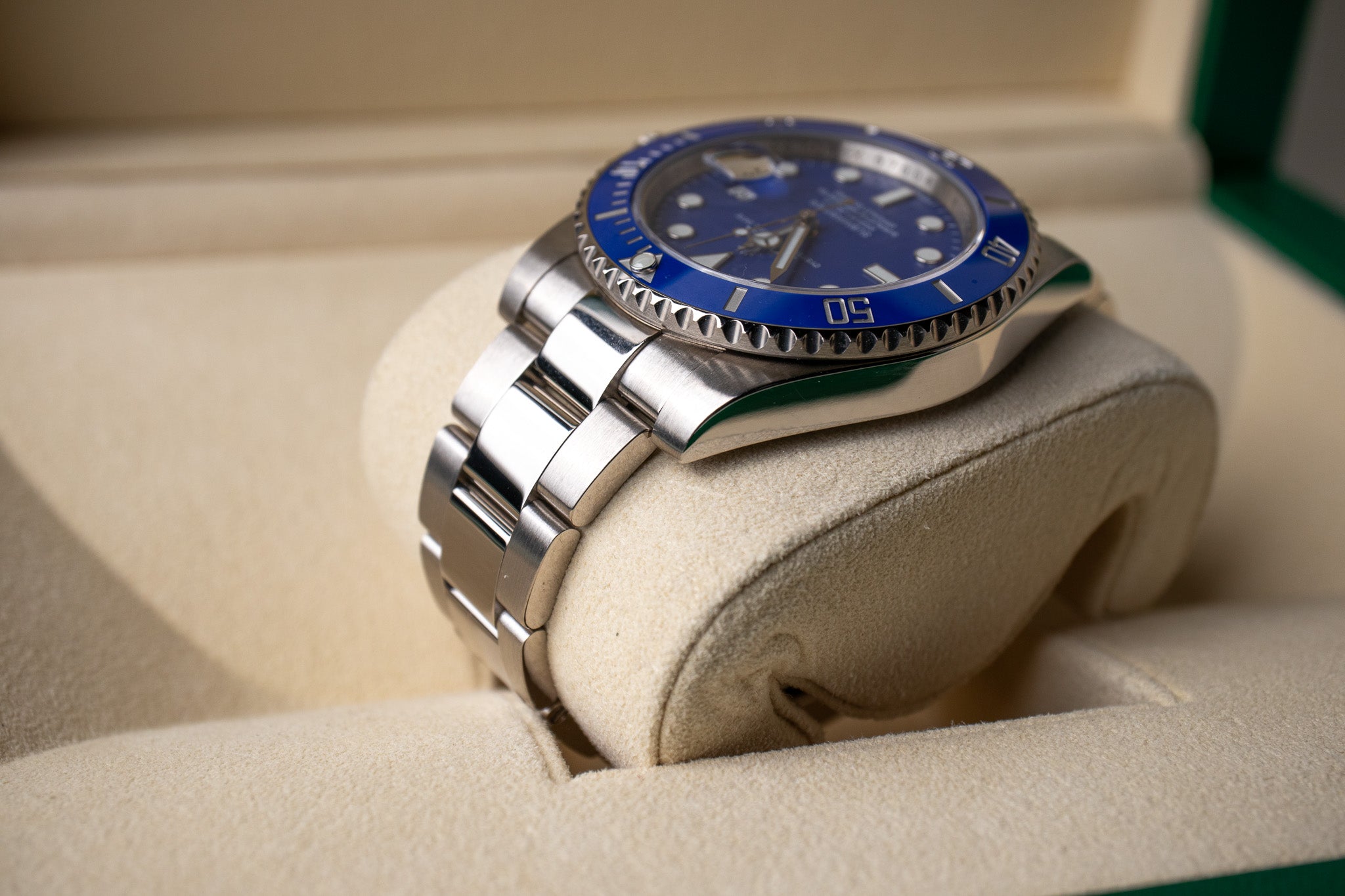 Rolex Submariner 116619LB "Smurf" – Belmont Watches