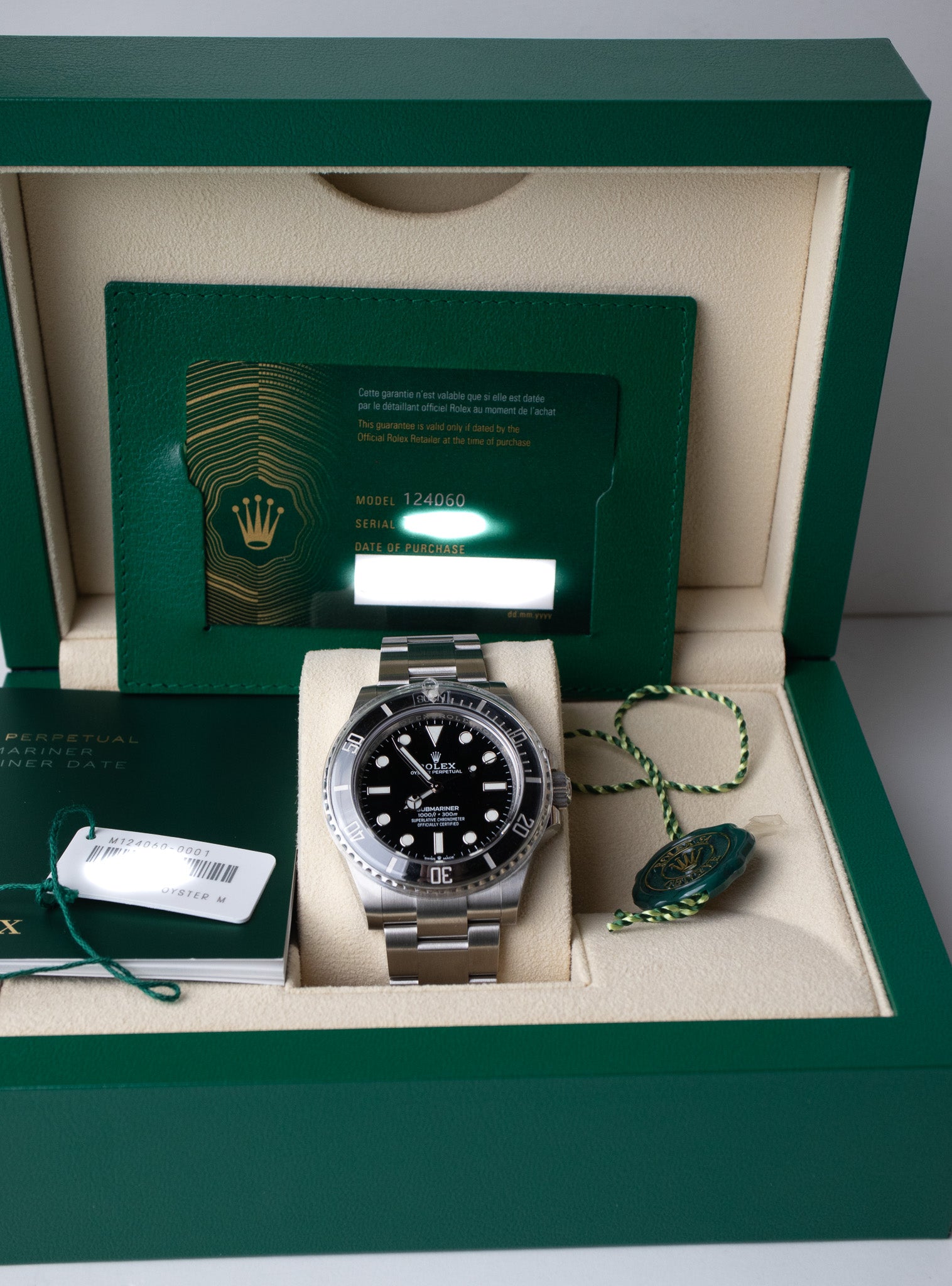 Rolex Submariner 124060 'No Date'