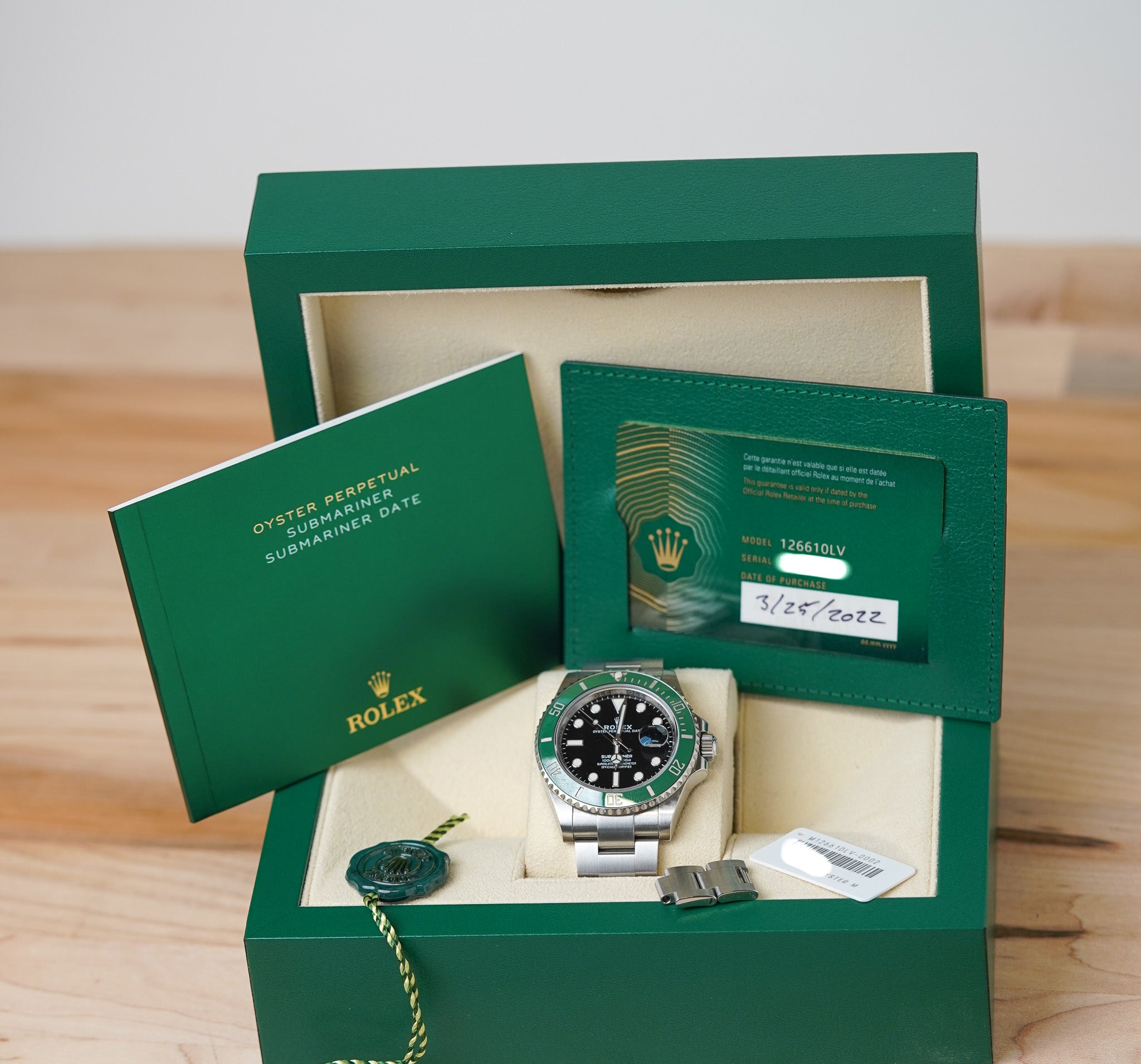 Rolex Submariner 126610LV 'Starbucks' MK1
