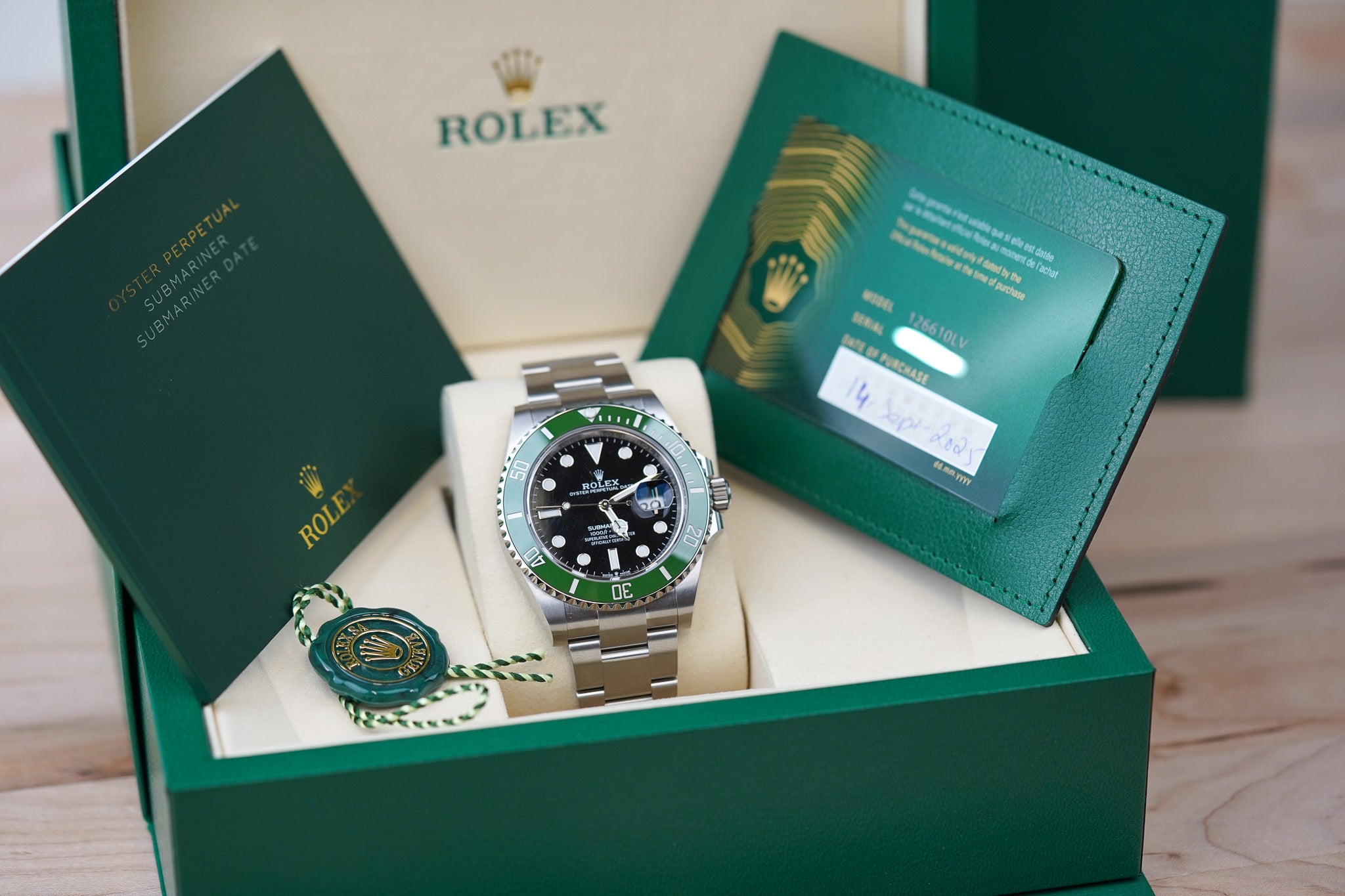 Rolex Submariner 126610LV 'Starbucks' MK2