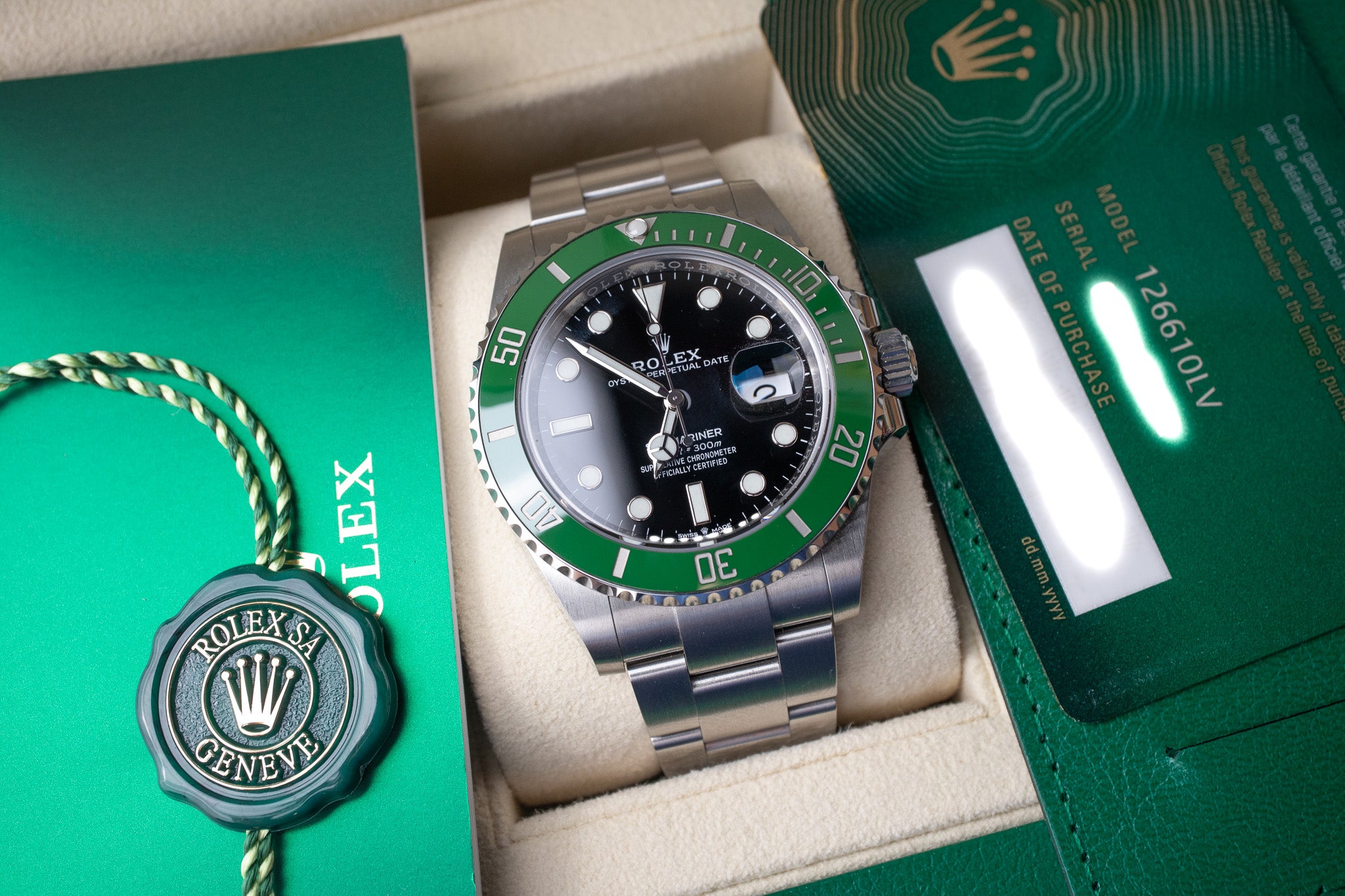 Rolex Submariner 126610LV 'Starbucks' MK2