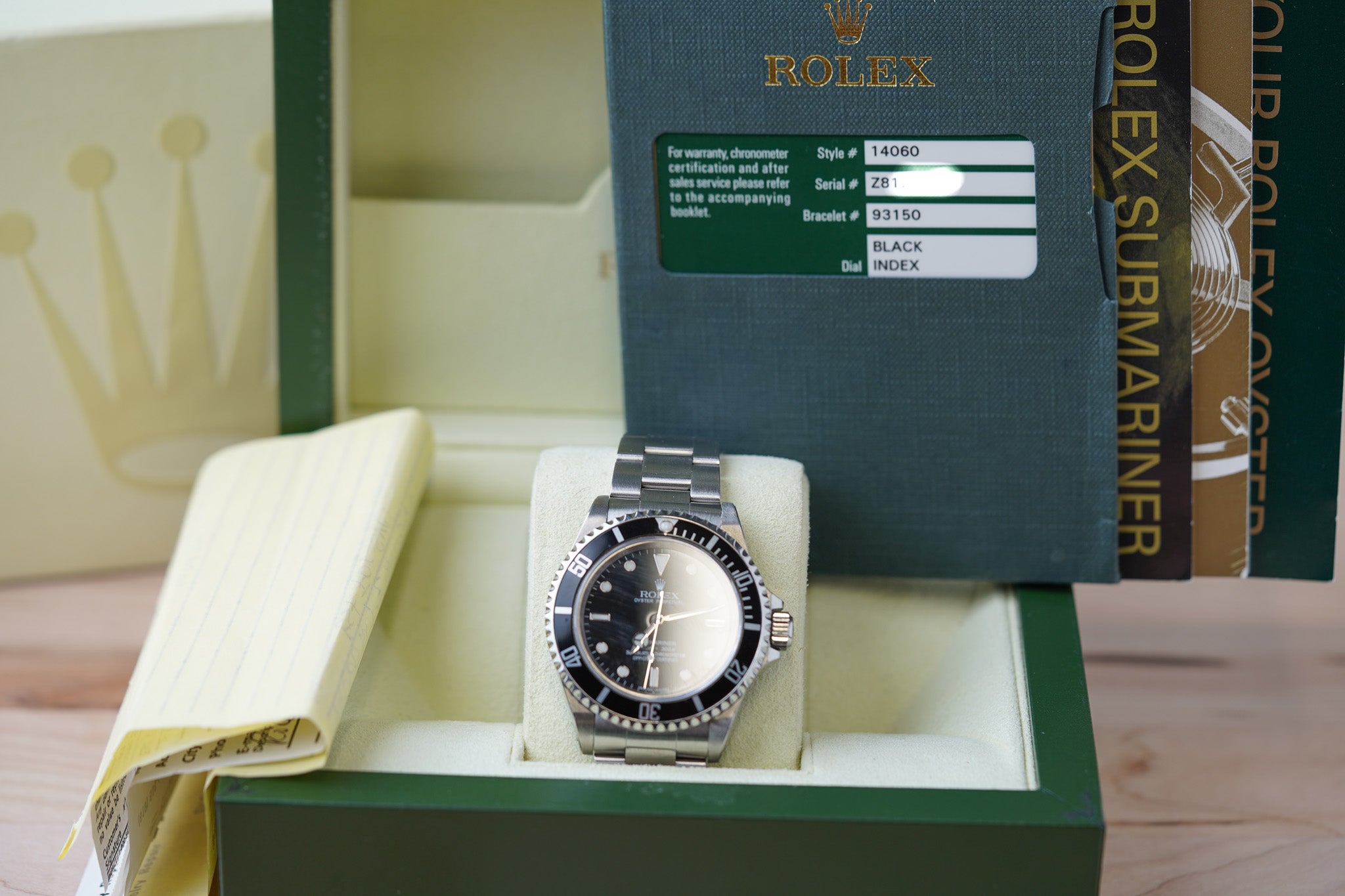 Rolex Submariner 14060M 'Engraved'