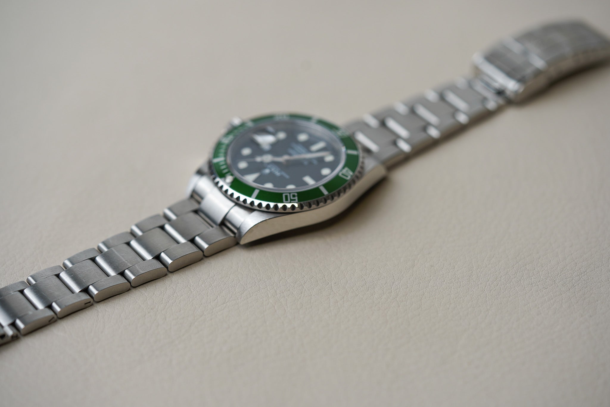 Rolex Submariner 16610LV 'Kermit' Engraved