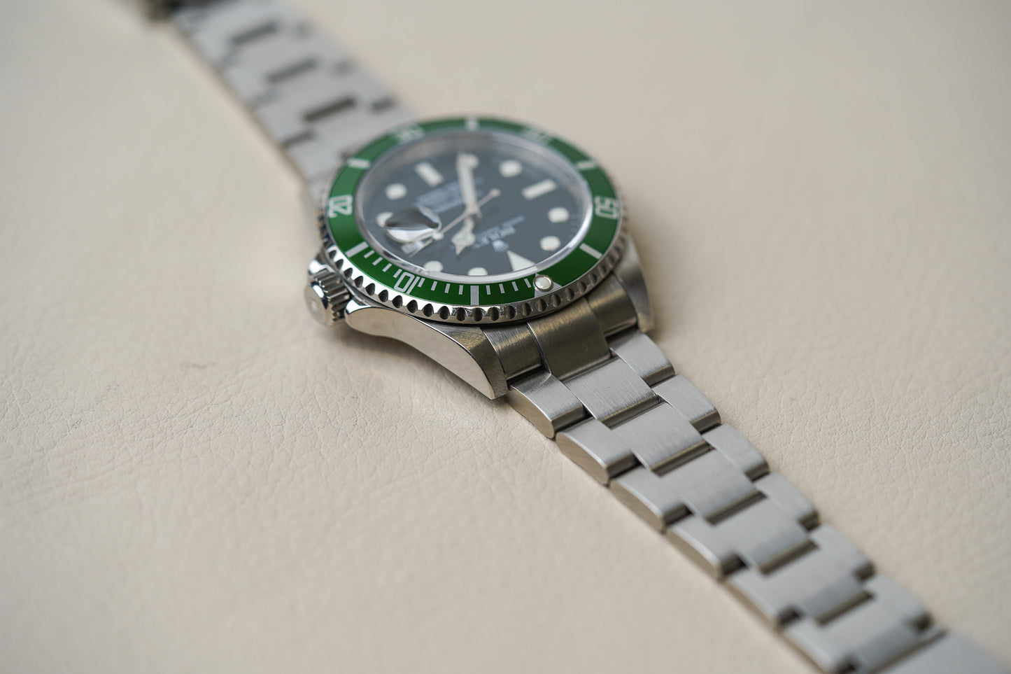Rolex Submariner 16610LV 'Kermit' Engraved