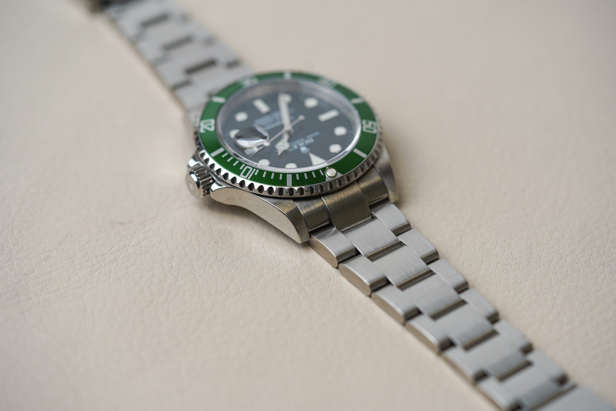 Rolex Submariner 16610LV 'Kermit' Engraved