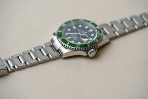 Rolex Submariner 16610LV 'Kermit' Engraved
