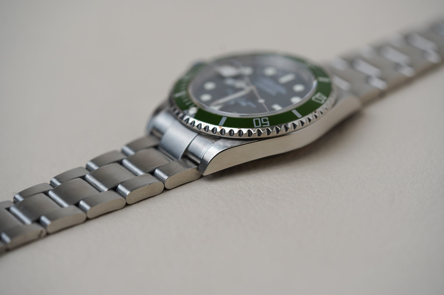 Rolex Submariner 16610LV 'Kermit' Engraved