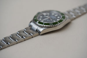 Rolex Submariner 16610LV 'Kermit' Engraved