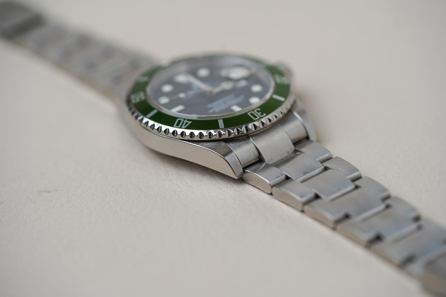 Rolex Submariner 16610LV 'Kermit' Engraved