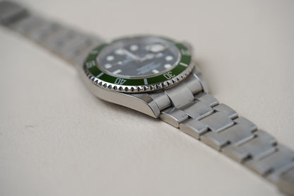 Rolex Submariner 16610LV 'Kermit' Engraved