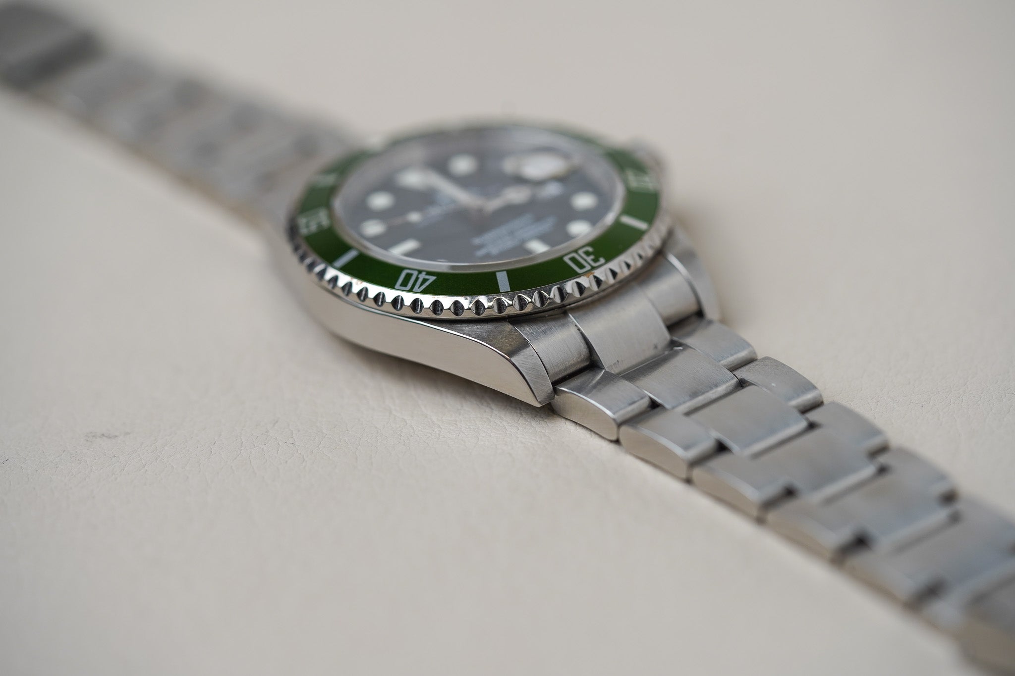 Rolex Submariner 16610LV 'Kermit' Engraved