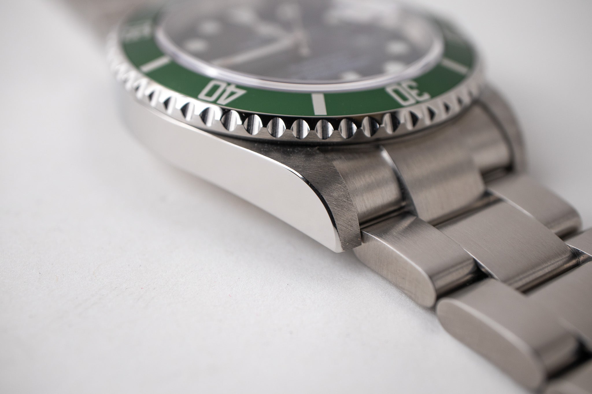 Used Rolex Submariner Kermit 16610lv Stainless Steel blkdial