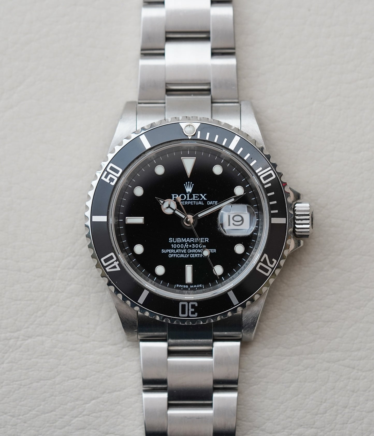 Rolex Submariner 16610T "Engraved" Black