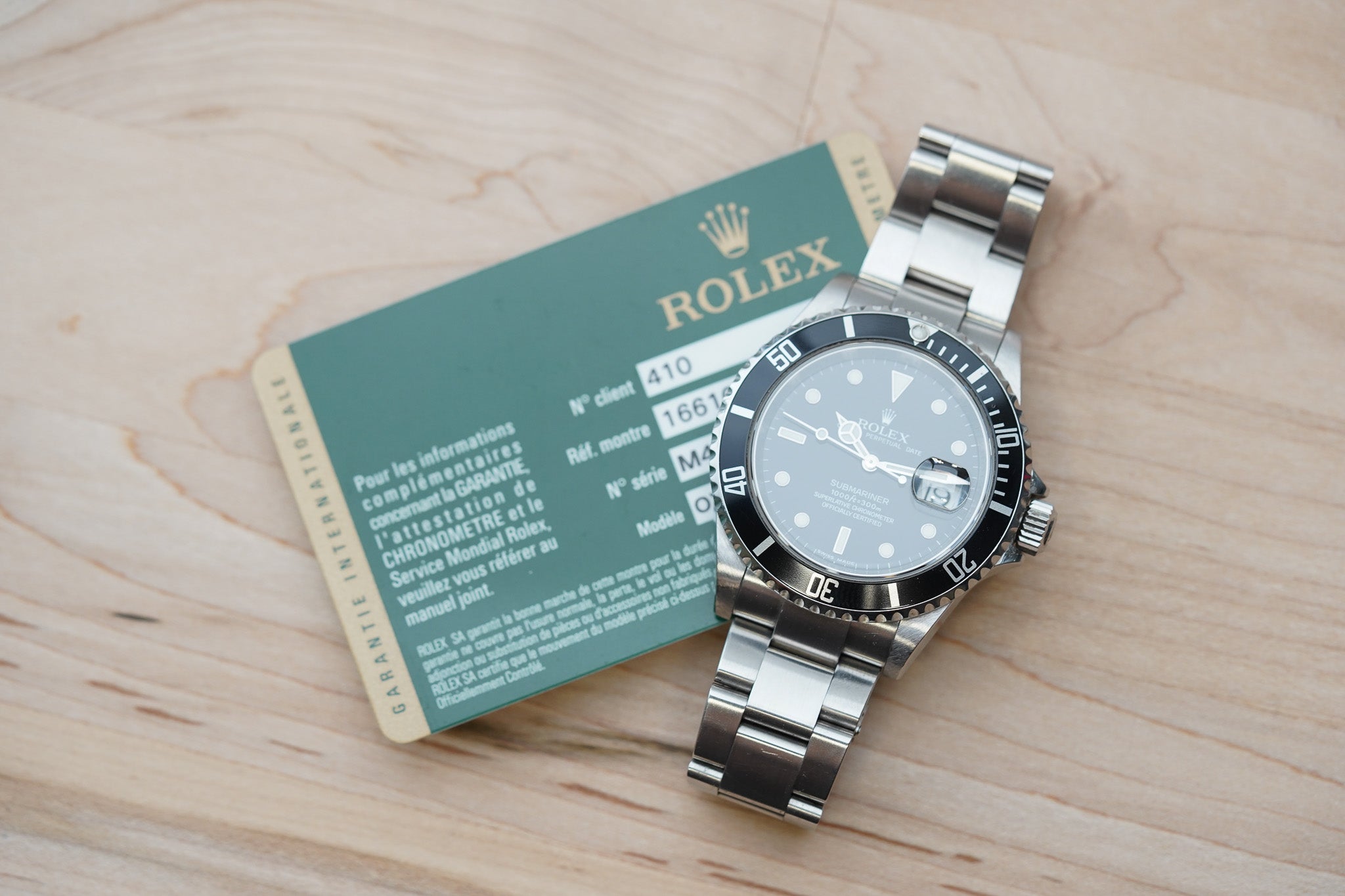 Rolex Submariner 16610T 