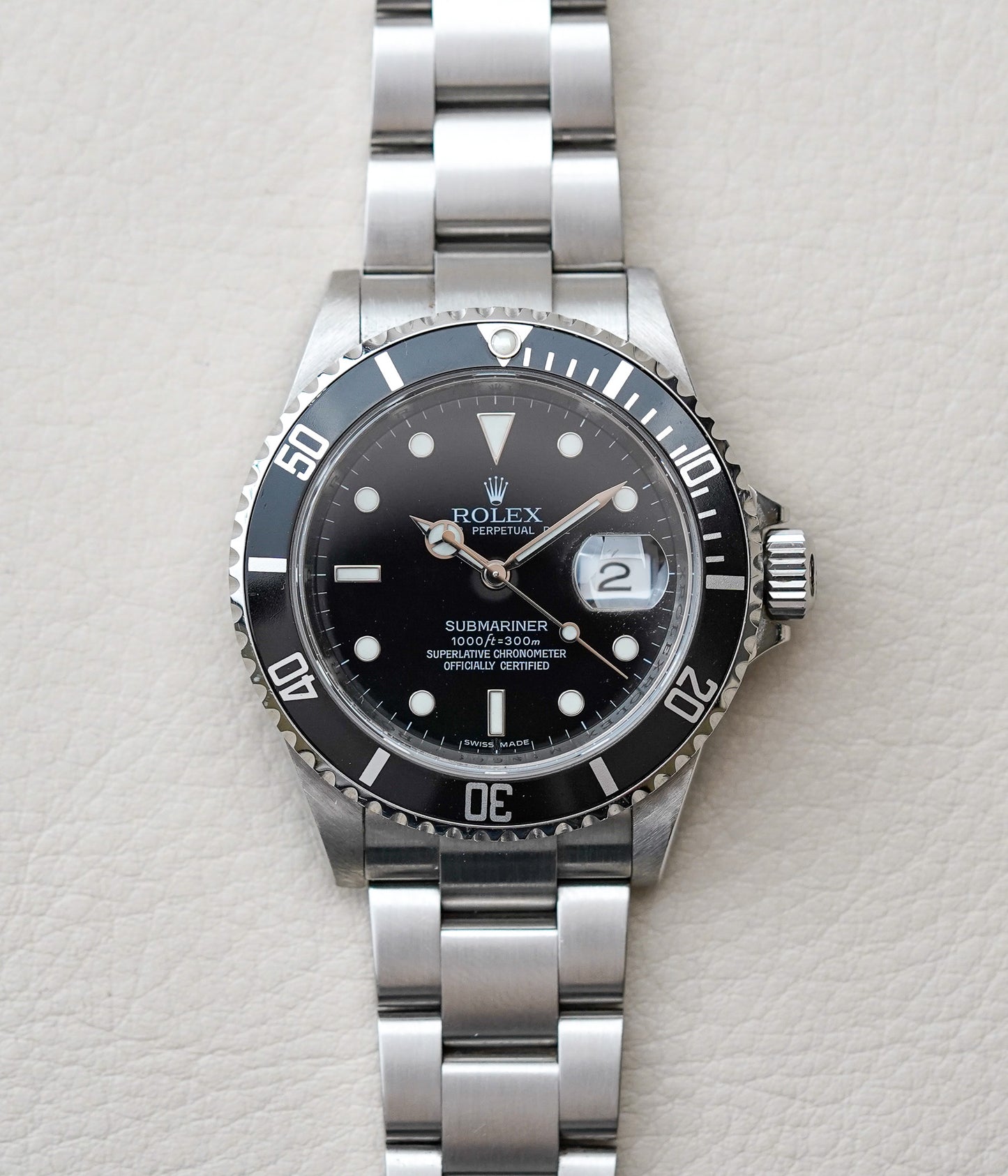 Rolex Submariner 16610T "Engraved"