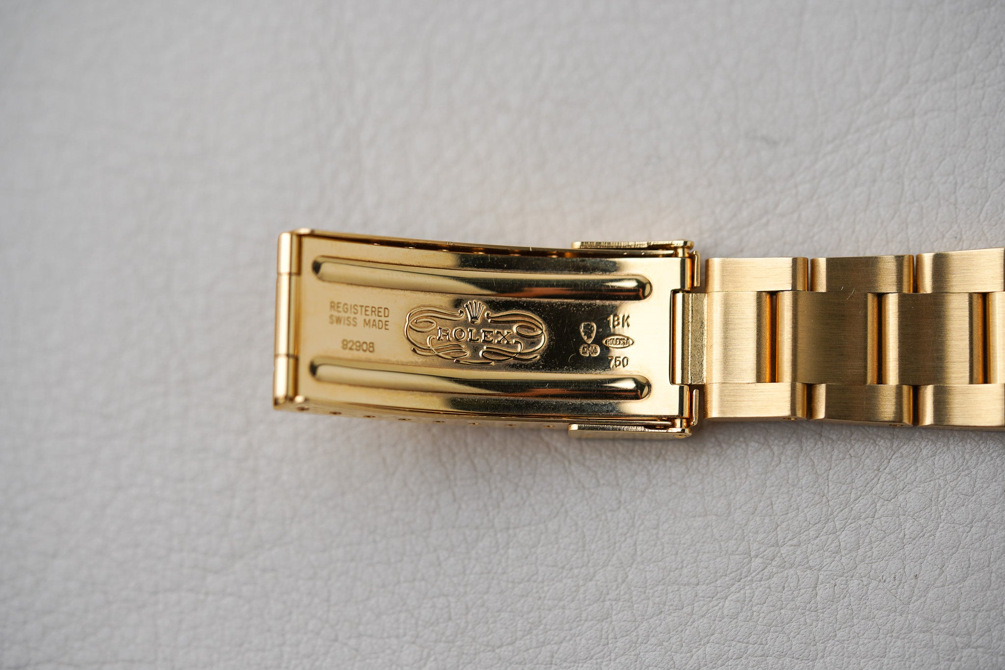 1993 Rolex Submariner 18K Yellow Gold 16618 'Blusey'