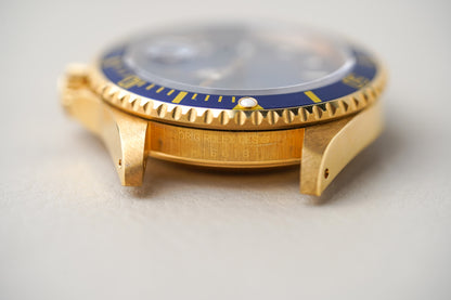 1993 Rolex Submariner 18K Yellow Gold 16618 'Blusey'