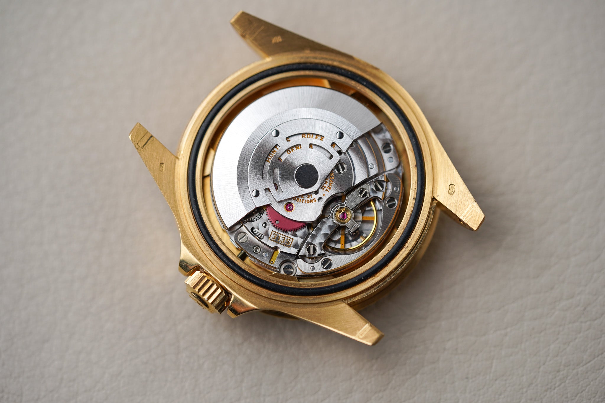 1993 Rolex Submariner 18K Yellow Gold 16618 'Blusey'