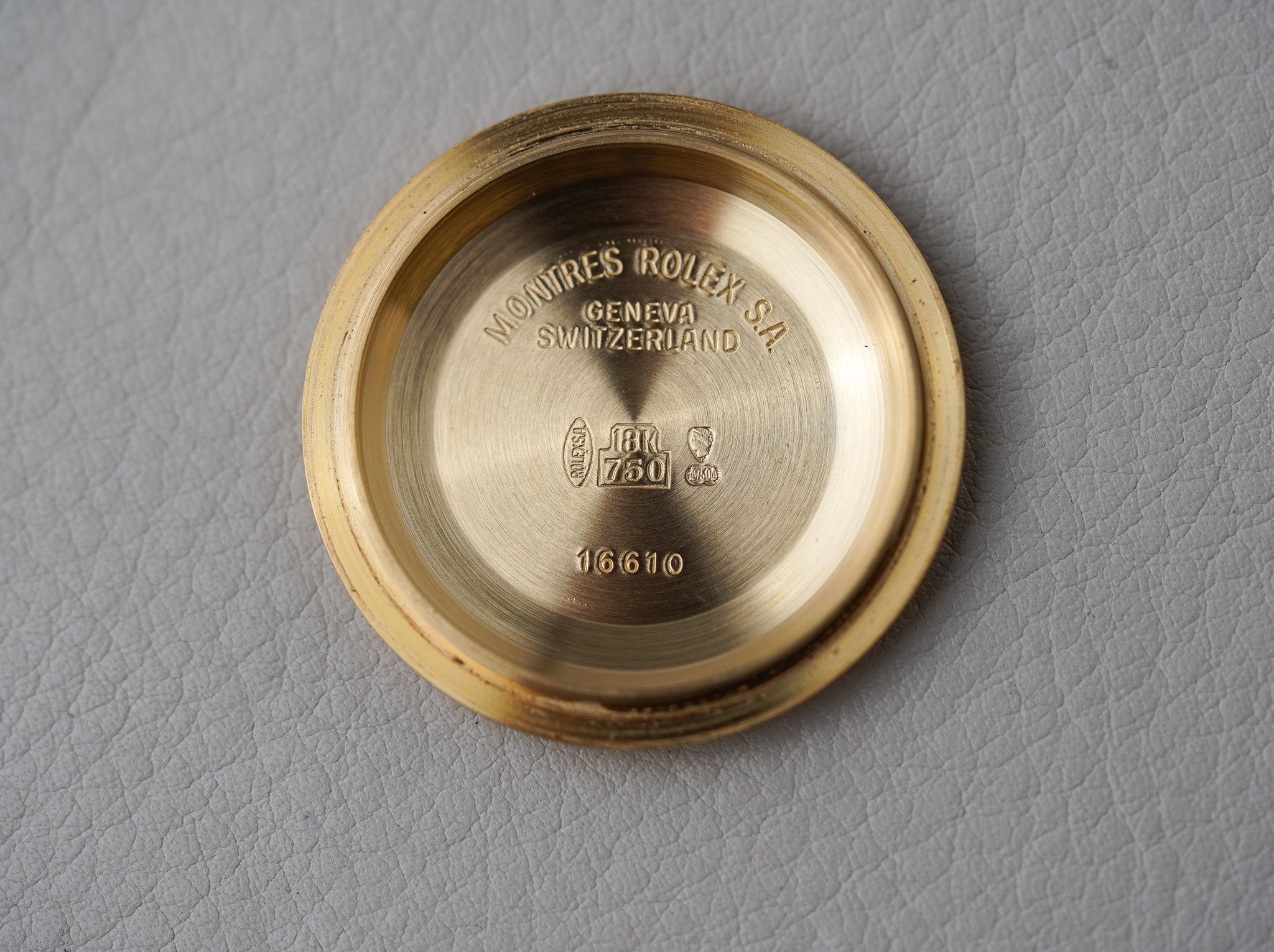 1993 Rolex Submariner 18K Yellow Gold 16618 'Blusey'